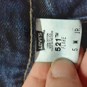 Levi's 521 flare jeans ( made in usa )